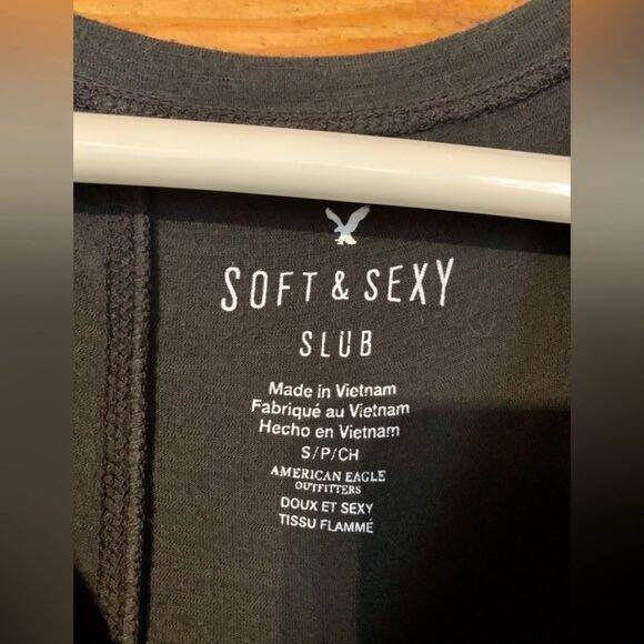 Lot of 2 American Eagle Tunic Length T-shirt’s, Size Small - Picture 5 of 9